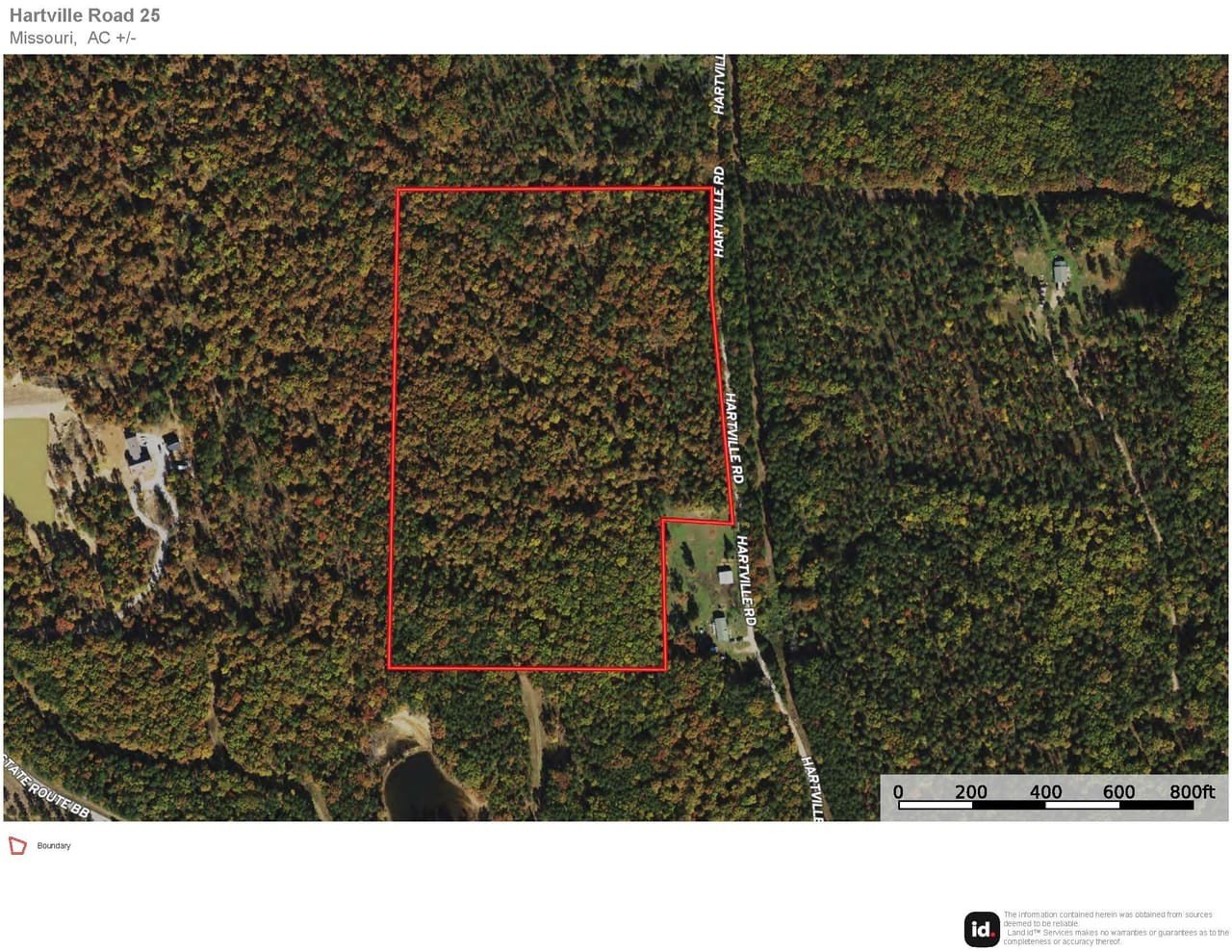 25 Acres of Wooded Land