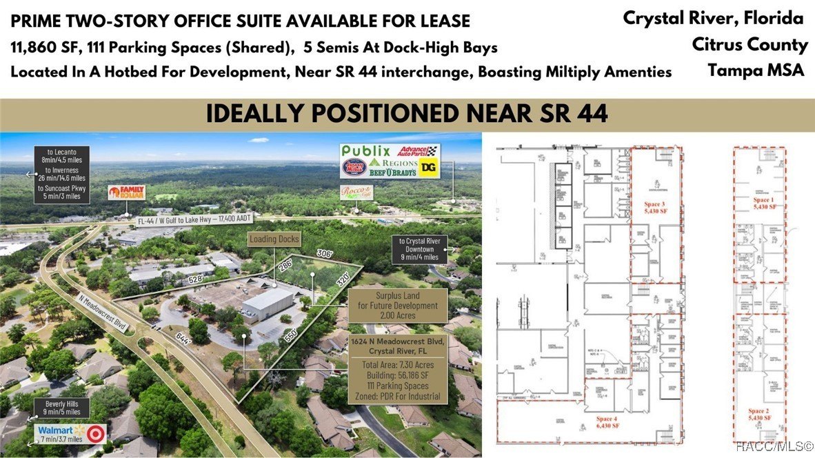 Crystal River Two-Story Office Space