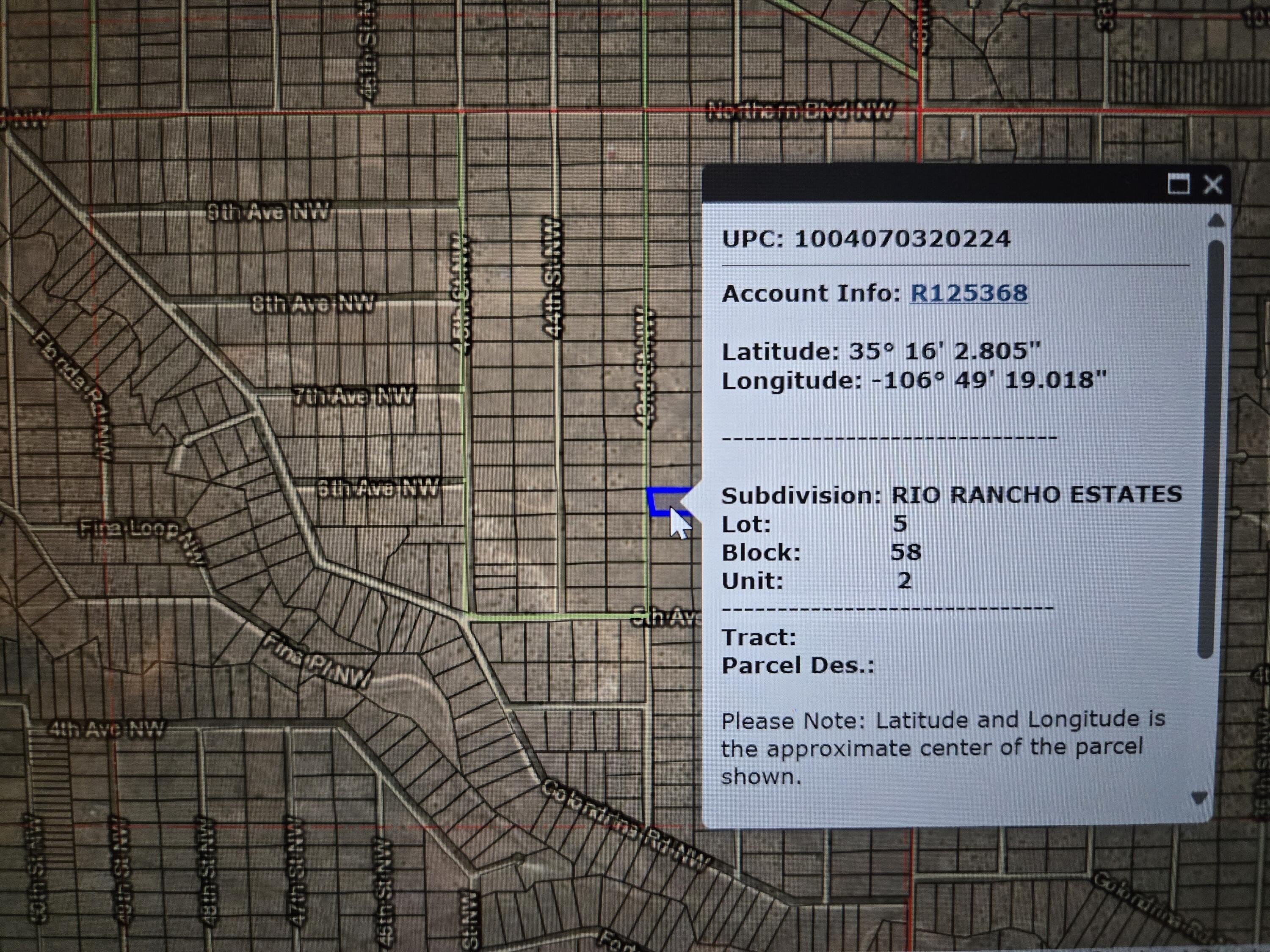 Rio Rancho Land Available