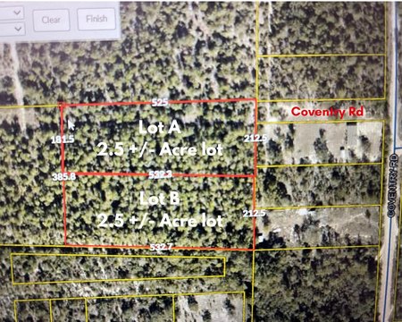 2.5 Acres in DeFuniak Springs