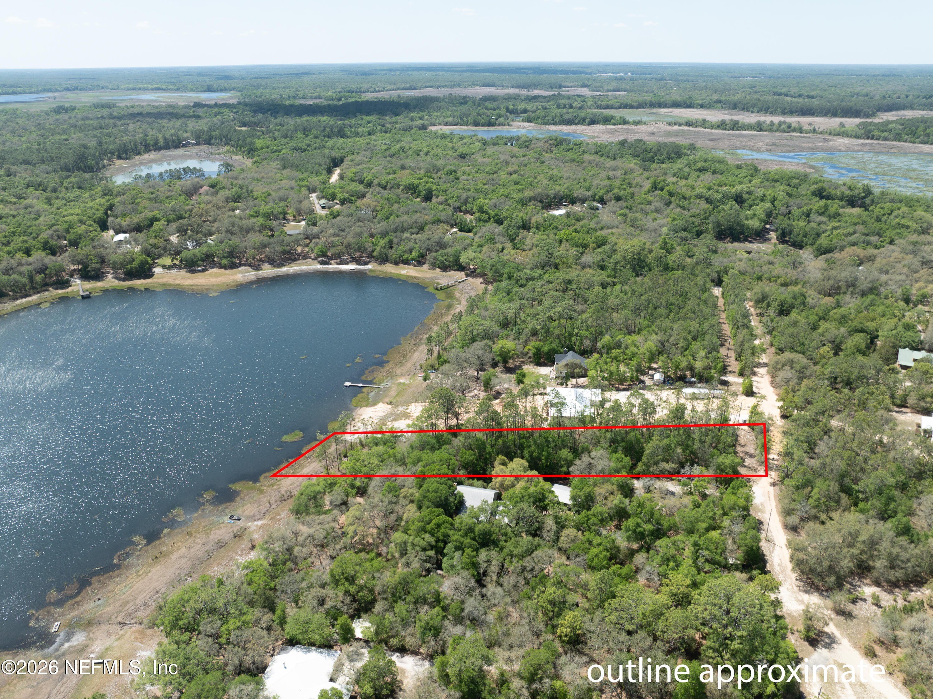 Waterfront Acreage in Melrose, Florida