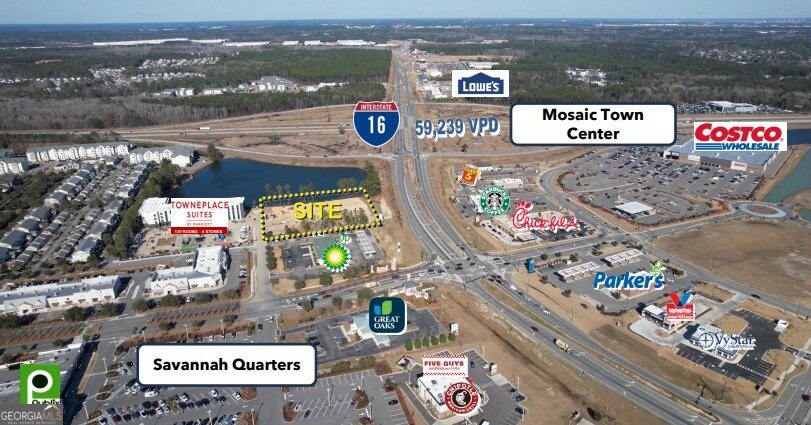 Pooler Outparcel I-16 Visibility