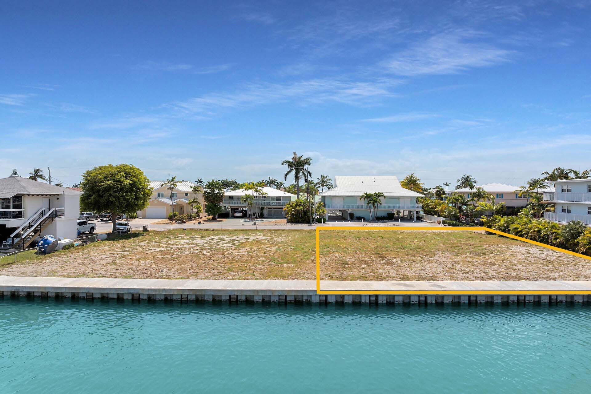 Canal Front Duplex Zoned Land