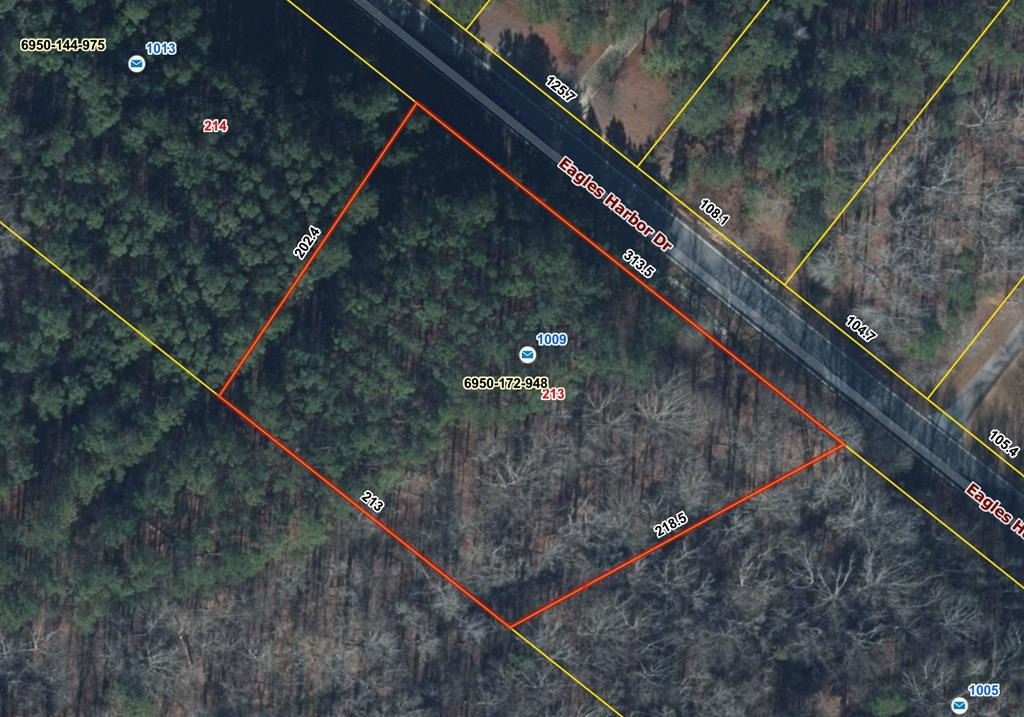 Lake Greenwood Lot in Eagles Harbor