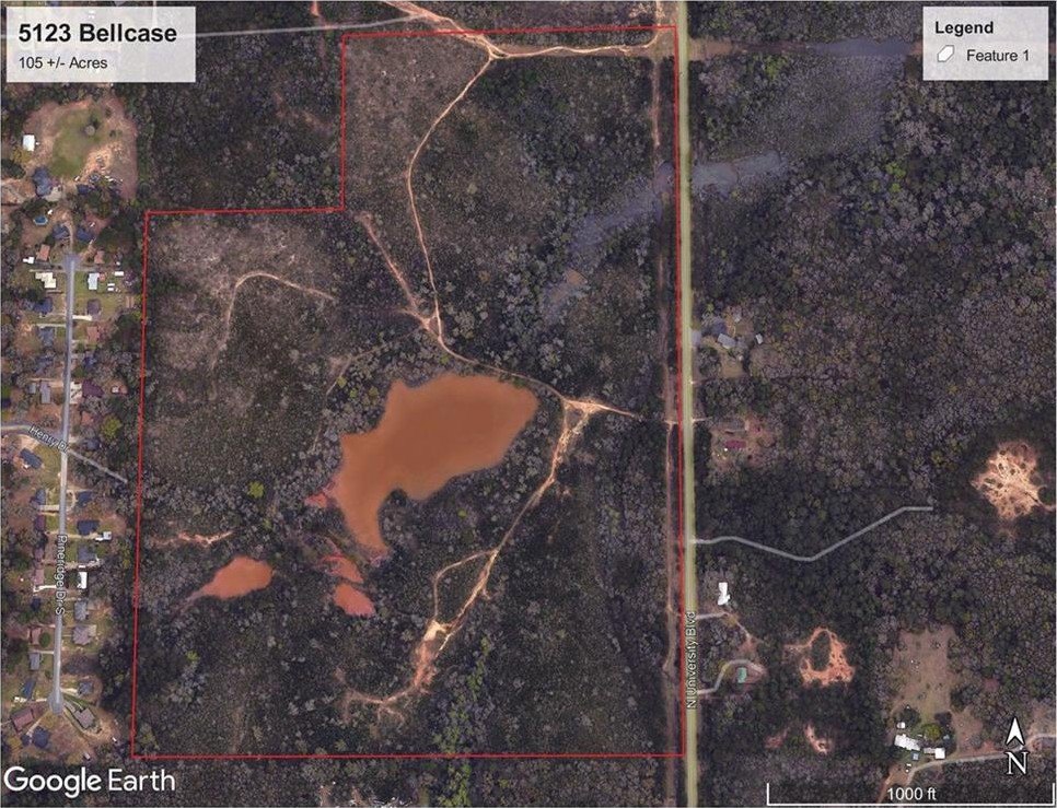 105+ Acres on Bellcase Rd