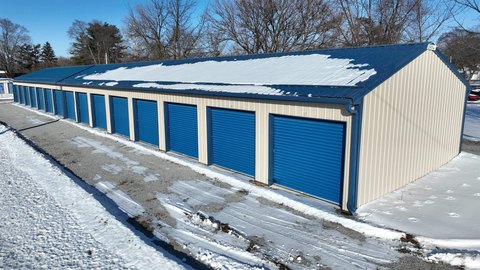 Mini-Storage Facility with Pole Building