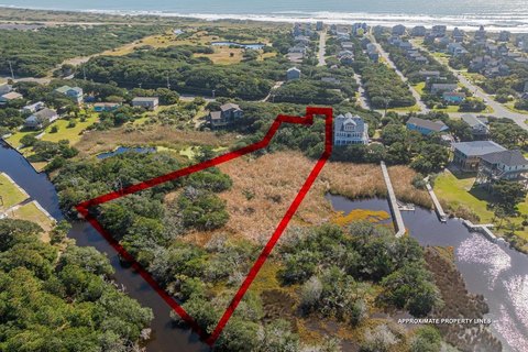 Frisco, NC Canalfront Homesite