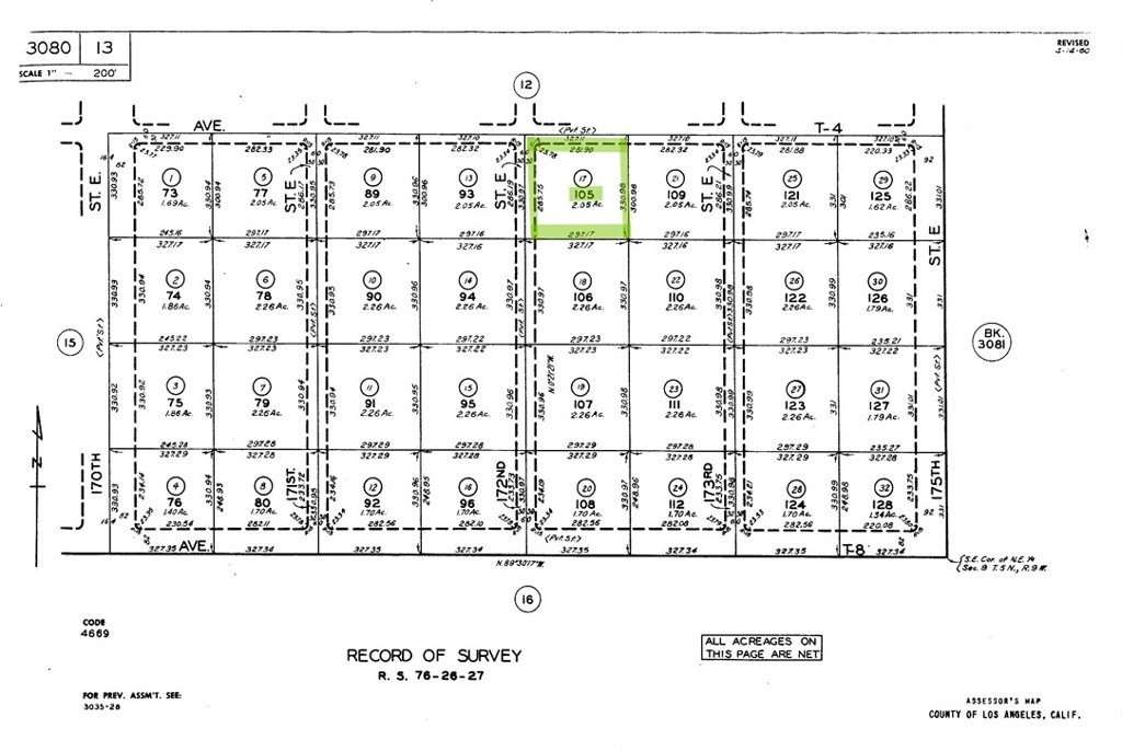 Palmdale Land with Development Potential