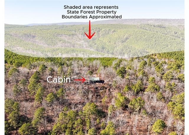 Secluded Recreational Land in Nashoba, OK