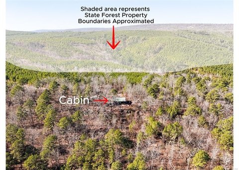 Secluded Recreational Land in Nashoba, OK