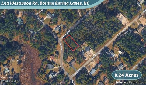 LAND - Boiling Spring Lakes, NC