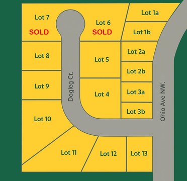 Cul-de-Sac Duplex and Single-Family Lots
