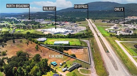 Commercial Lot in Poteau, OK