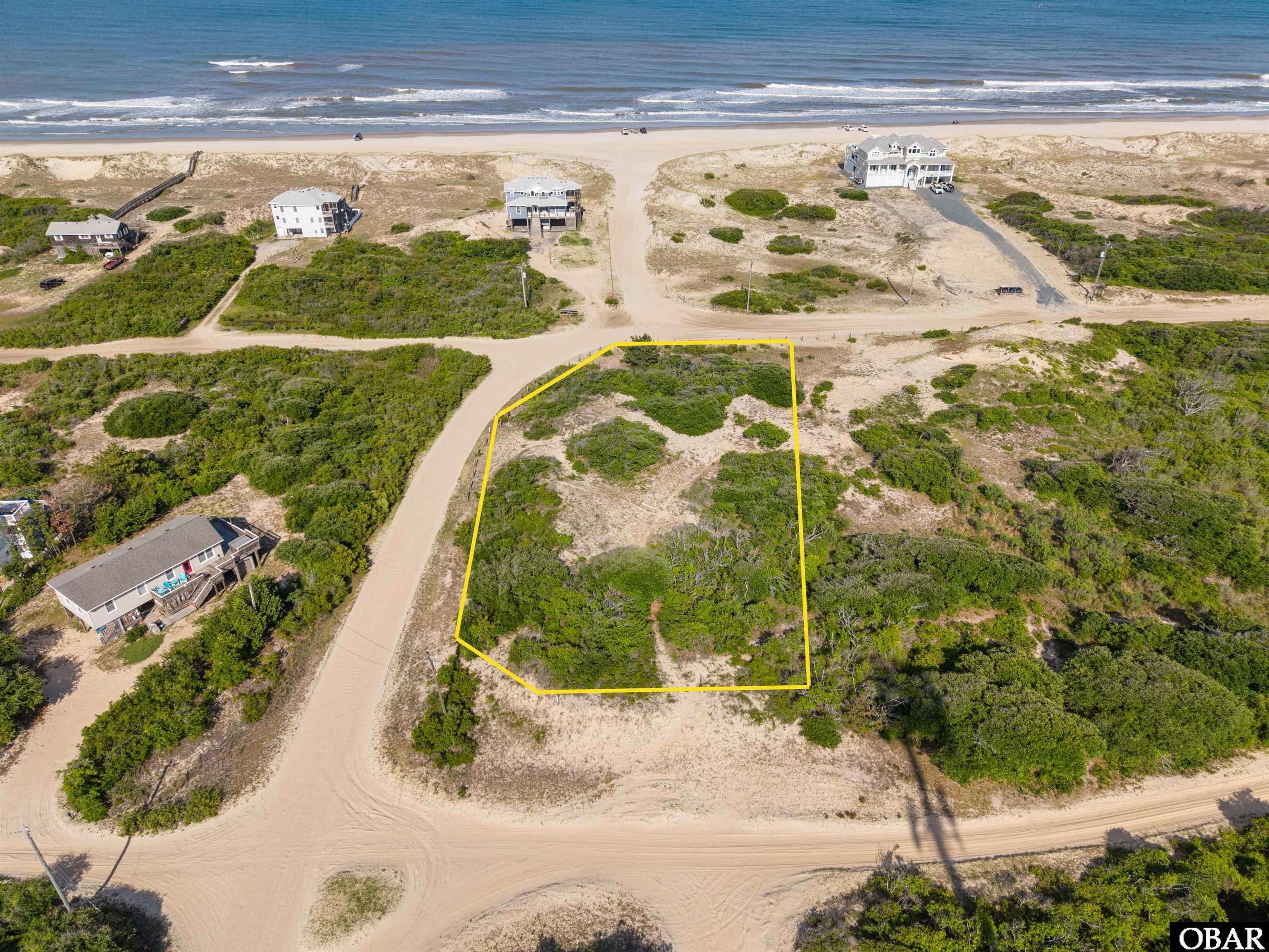 Semi-Oceanfront Lot in Carova Beach