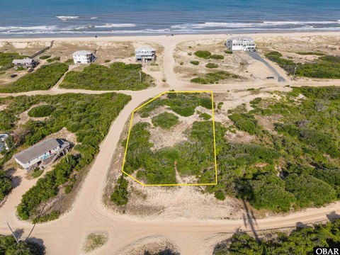 Semi-Oceanfront Lot in Carova Beach