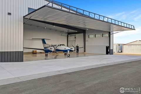 New Hangar at Growing Airport