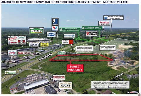 Commercial Land with Highway Frontage