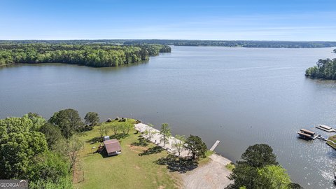 Lake Oconee Lot with Camper