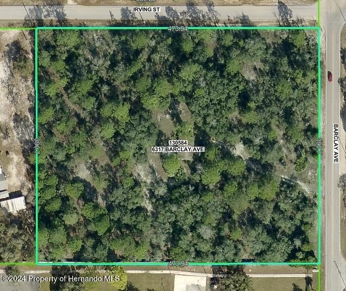 Spacious Land in Spring Hill