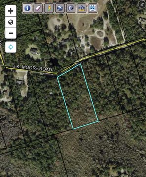 Crawfordville Wooded Residential Lot