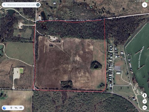 96.69 Acres Near Sherman Club