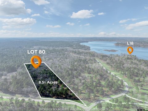 Lake Palestine Waterfront Acreage