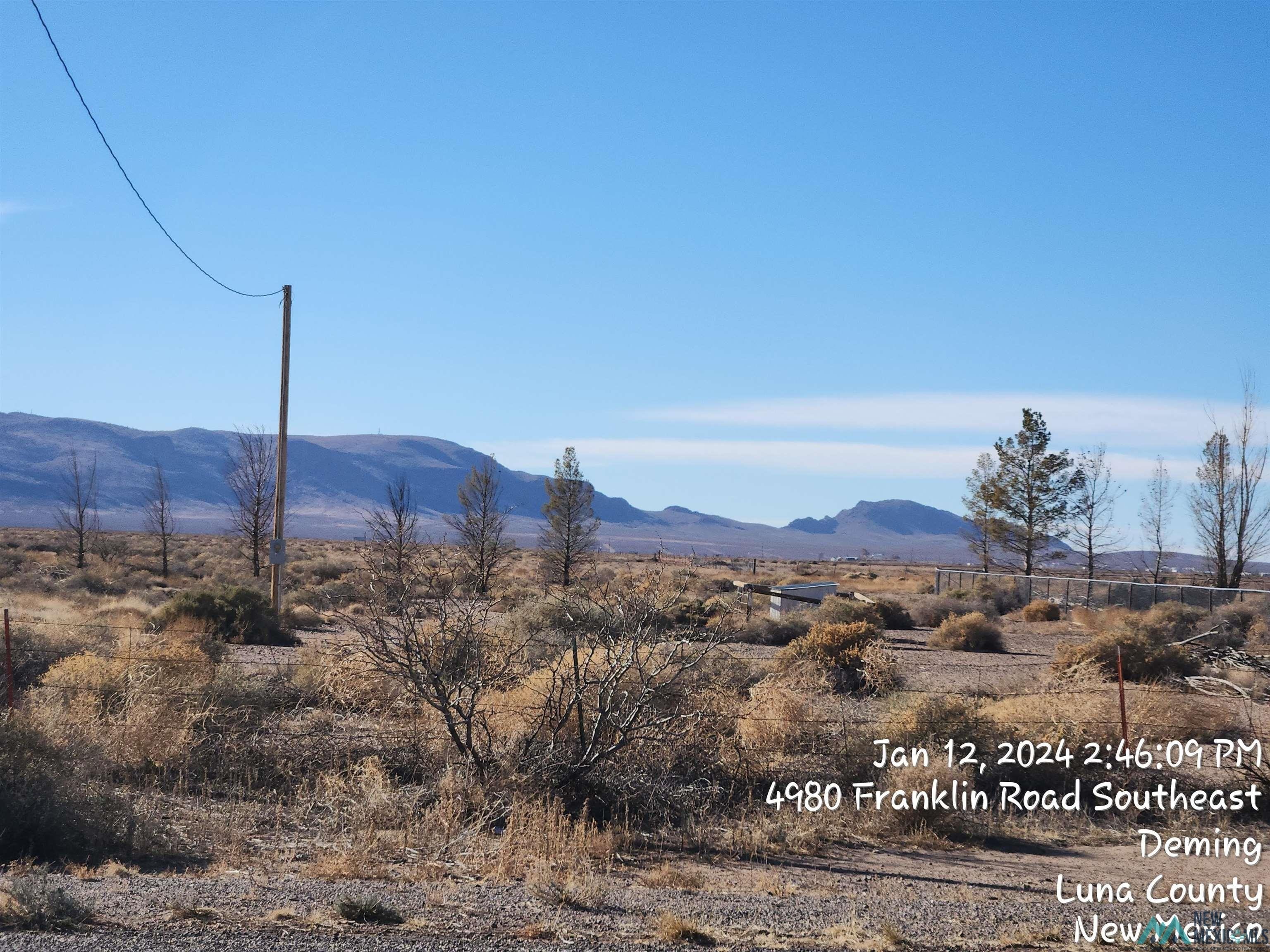 Fenced Land with Well, Electric