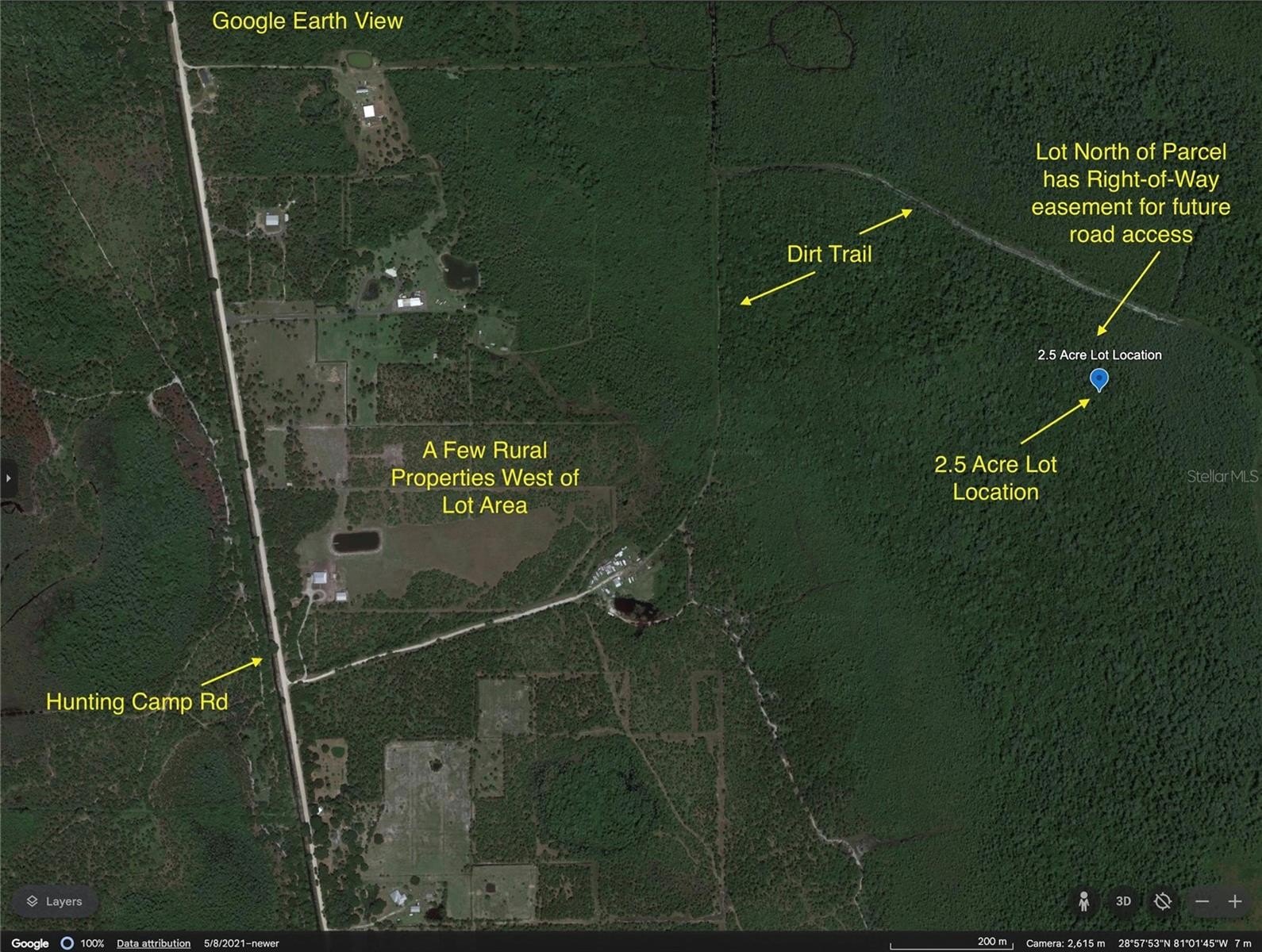 2.5 Acres Unimproved Land