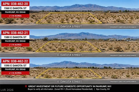 Land, Pahrump, NV