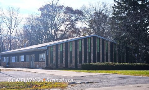 Office Building with Storage Garage