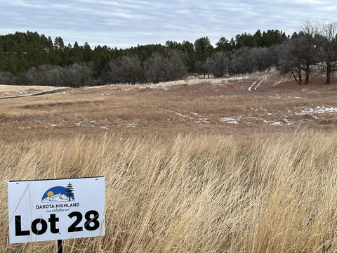 Land with Black Hills Views
