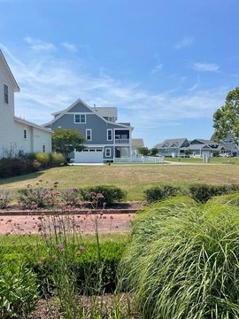 Land Near White Sand Beach