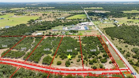 Acreage Lot in Salado, TX
