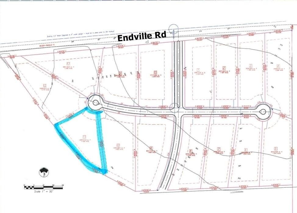 Pontotoc Land in Developing Subdivision