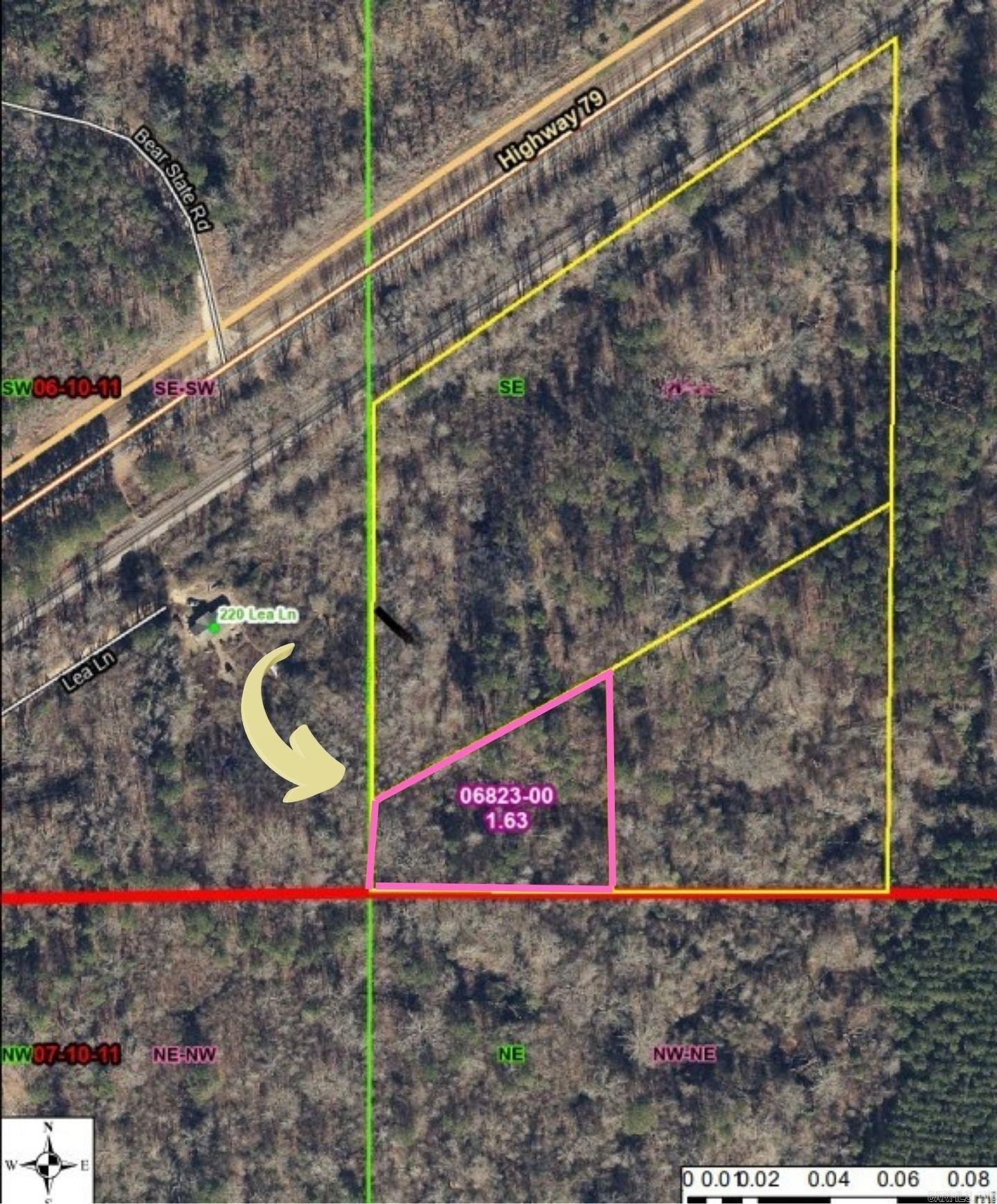 Wooded Land Parcel in Kingsland
