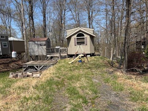 Vacant Land with Park Model Home