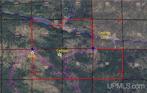 Pembine Hunting Land with Camper