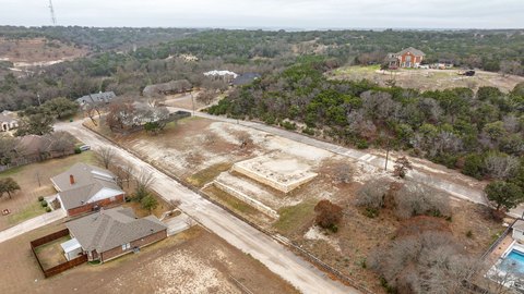 Residential Building Lot with Retaining Wall