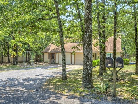 Tahlequah Duplex with Wooded Oasis