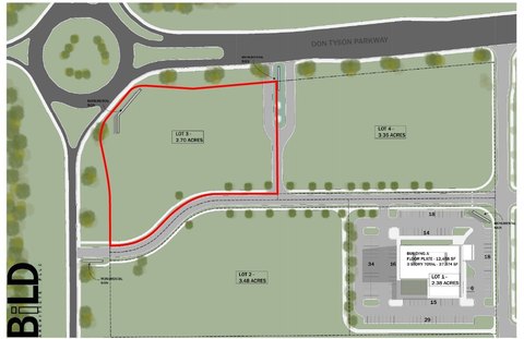 Commercial Lot on Don Tyson