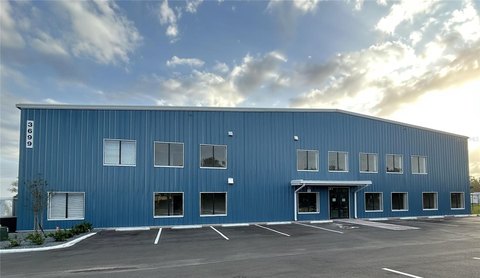 Office and Airplane Hangar