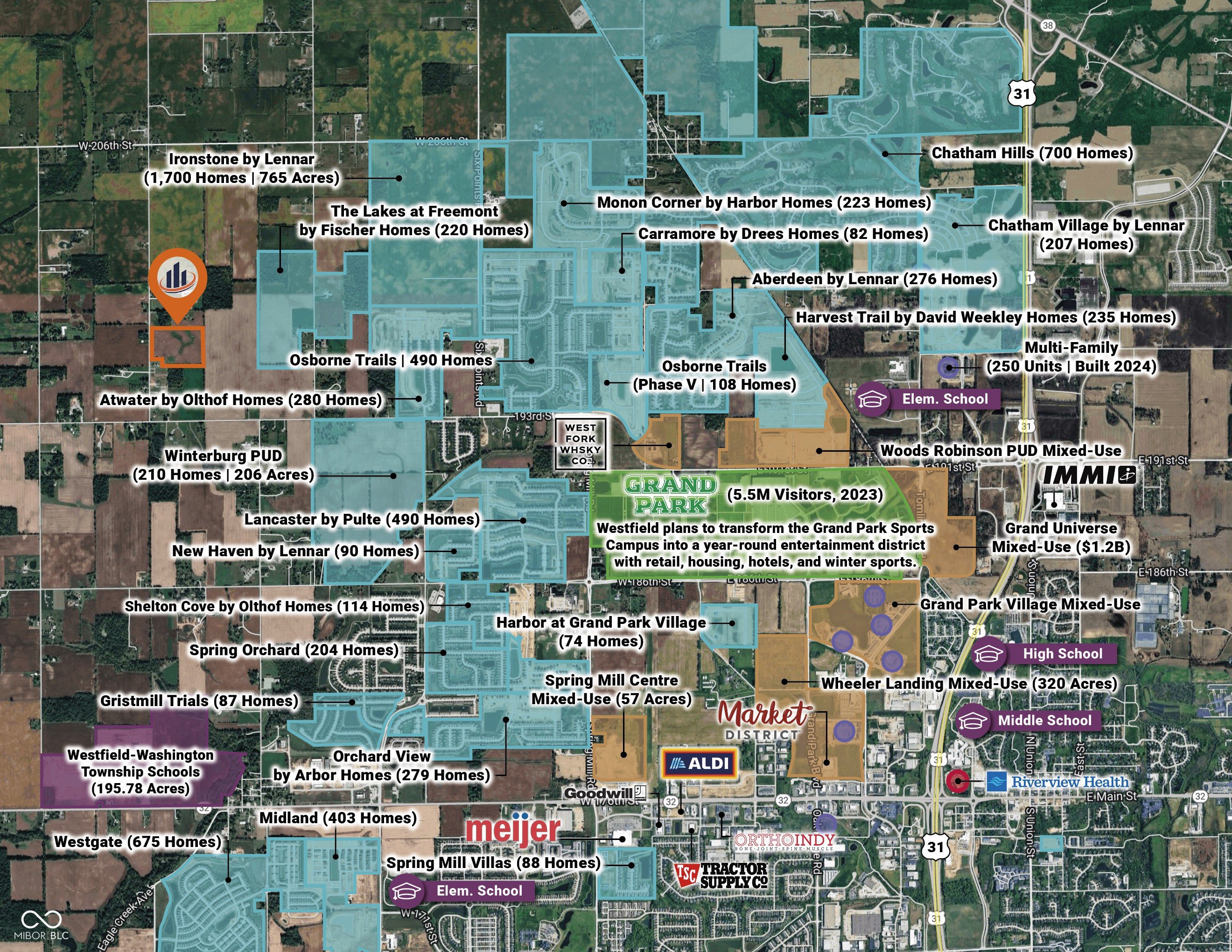 Sheridan, IN Unimproved Land