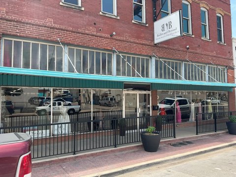 Multi-Story Commercial Building with Display Windows
