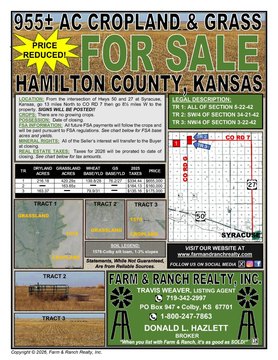 Syracuse, KS Vacant Land