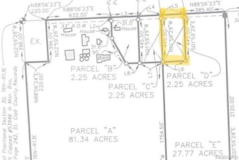 2.25 Acre Parcel on Almont
