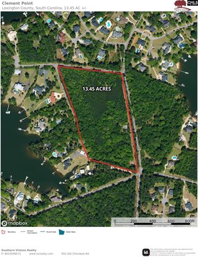 Wooded Waterfront Estate Land