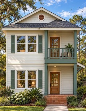 Duplex with Separate Entrances