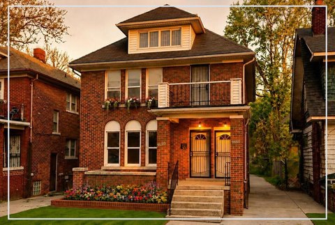 Two-Unit Brick Duplex