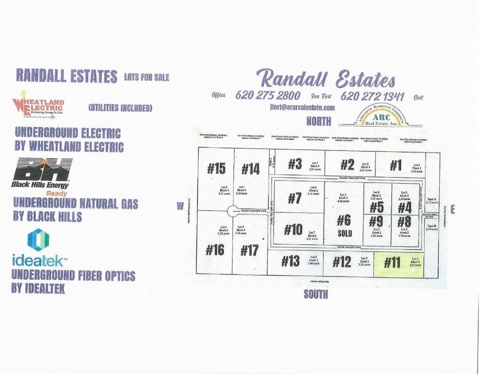 Land with Utilities Ready