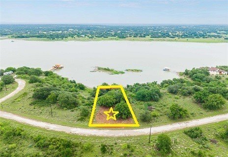 Lakefront Land with Established Oaks